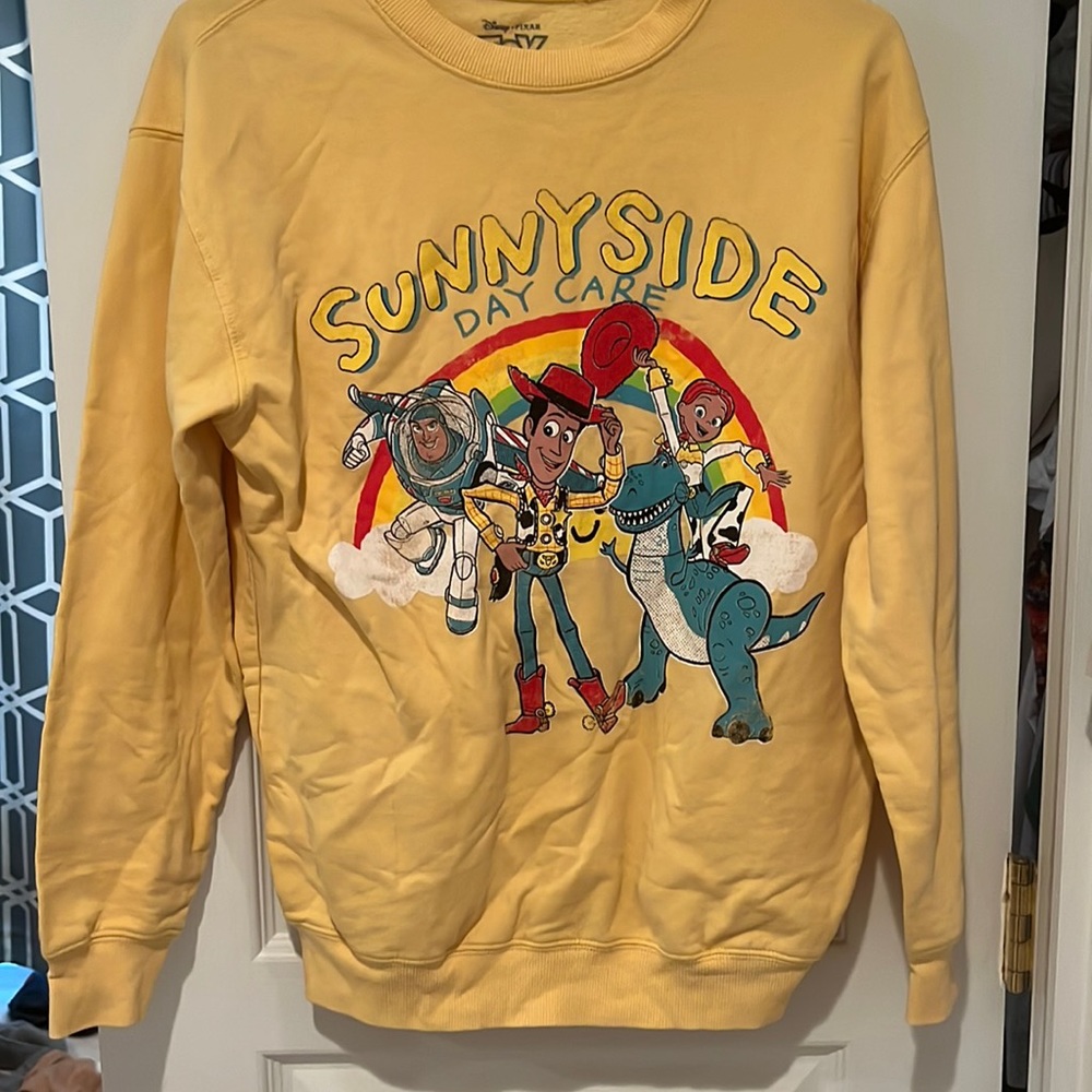 Toy Story yellow sweatshirt